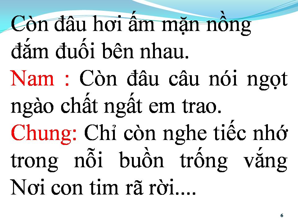 Lời bài hát CÒN ĐÂU LỜI ANH HỨA