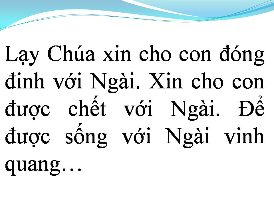 Lời bài hát CON ĐƯỜNG CHÚA ĐÃ ĐI QUA