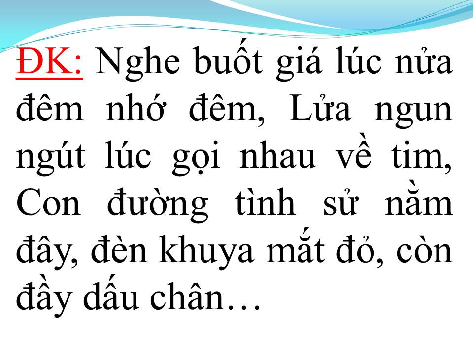 Lời bài hát CON ĐƯỜNG MANG TÊN EM