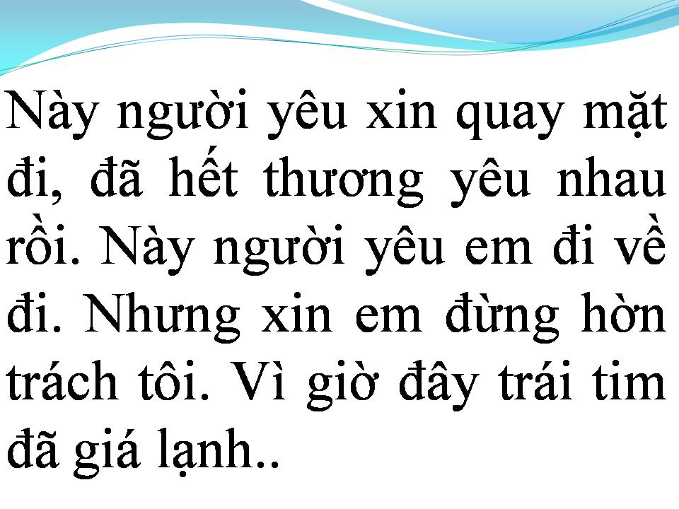 Lời bài hát CON ĐƯỜNG MÀU XANH
