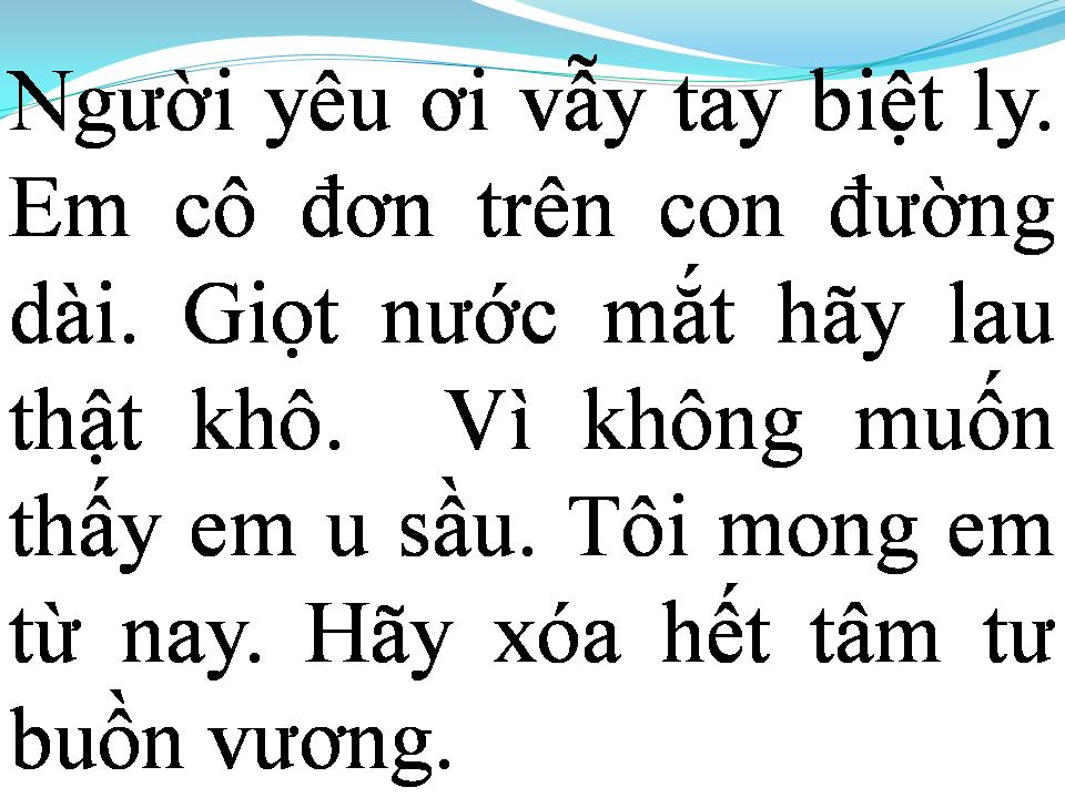 Lời bài hát CON ĐƯỜNG MÀU XANH
