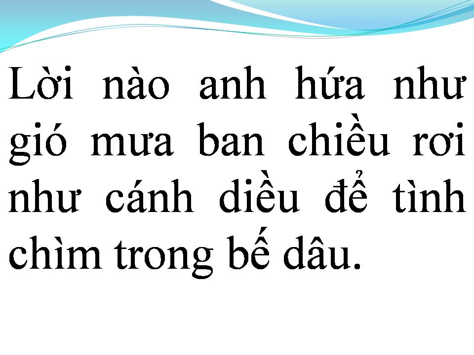 Lời bài hát CON ĐƯỜNG TÌNH PHAI