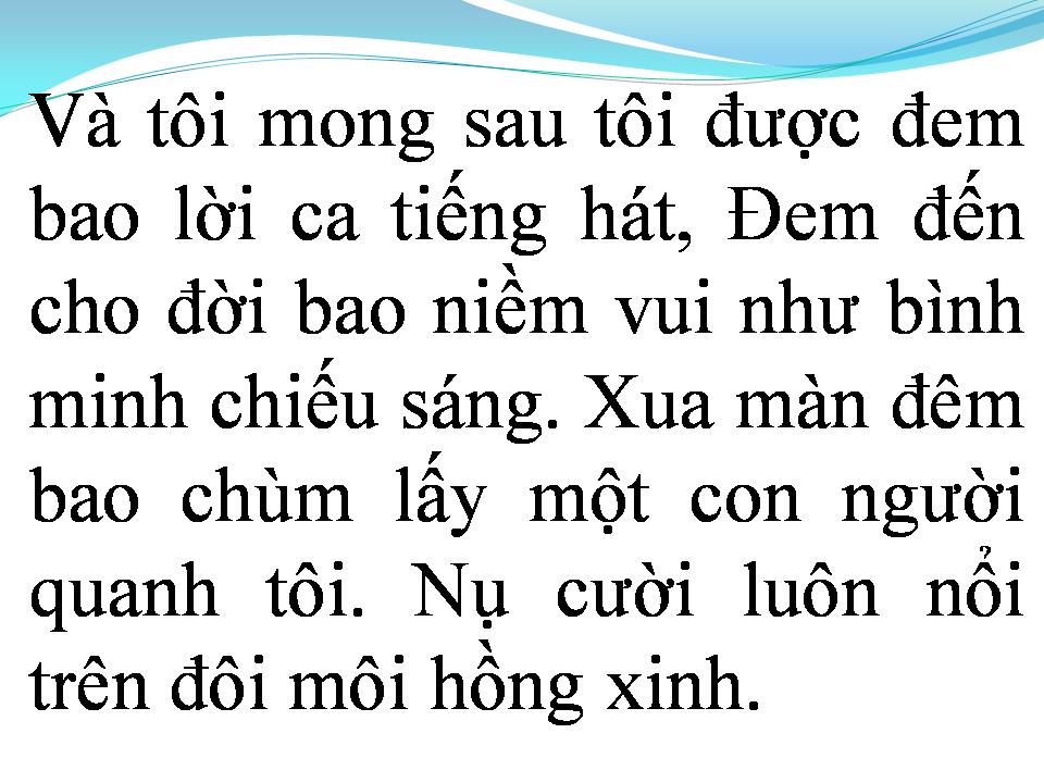 Lời bài hát CON ĐƯỜNG TÔI ĐI