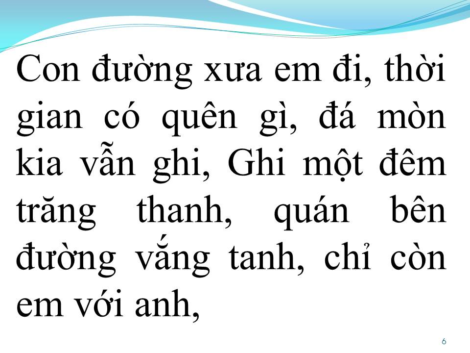 Lời bài hát CON ĐƯỜNG XƯA EM ĐI