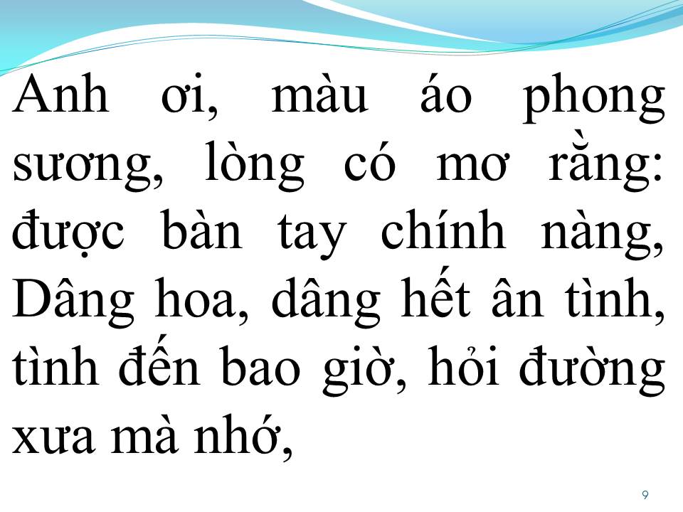Lời bài hát CON ĐƯỜNG XƯA EM ĐI