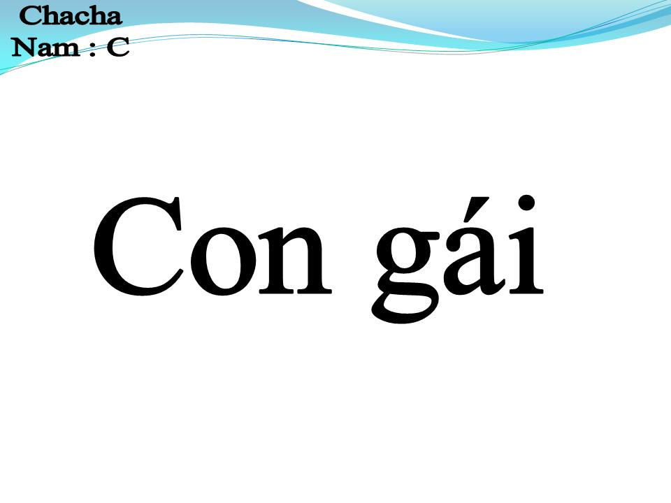 Lời bài hát CON GÁI