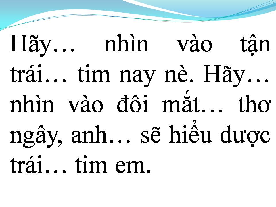 Lời bài hát CON GÁI