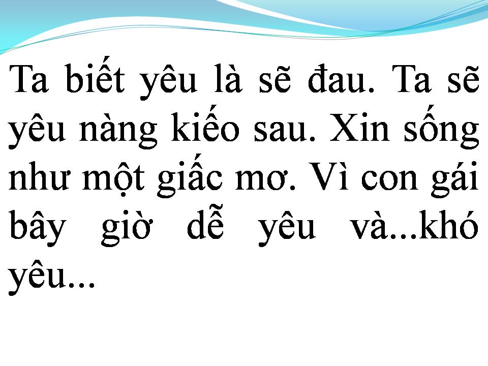 Lời bài hát CON GÁI BÂY GIỜ