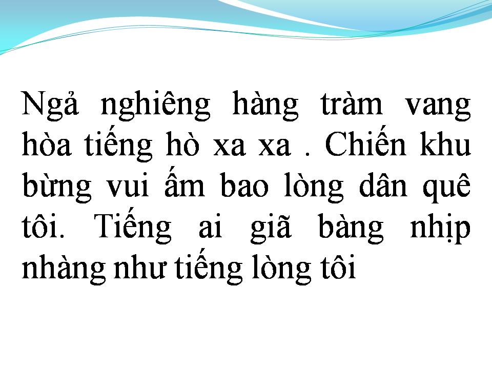 Lời bài hát CON KÊNH XANH XANH