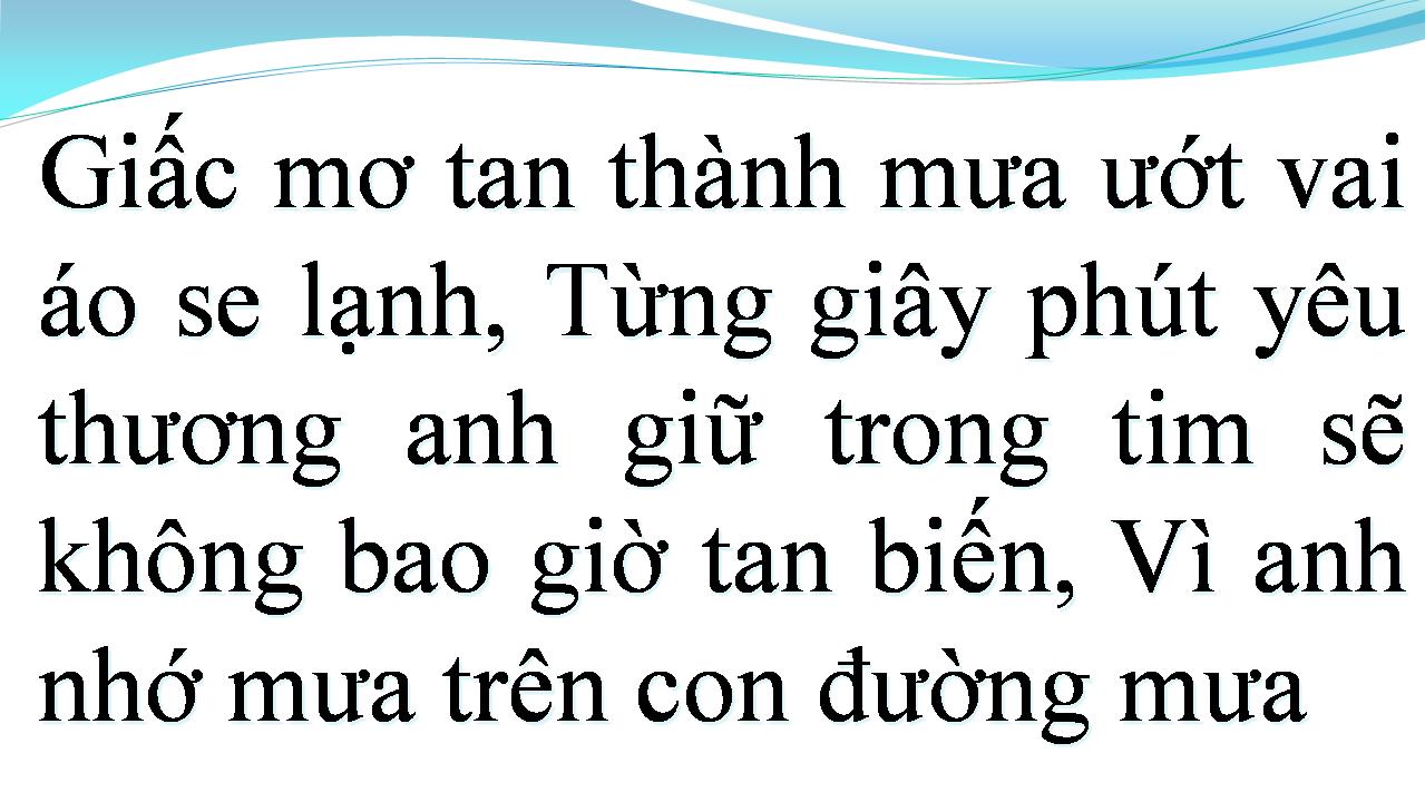 Lời bài hát CÒN LẠI GÌ SAU CƠN MƯA