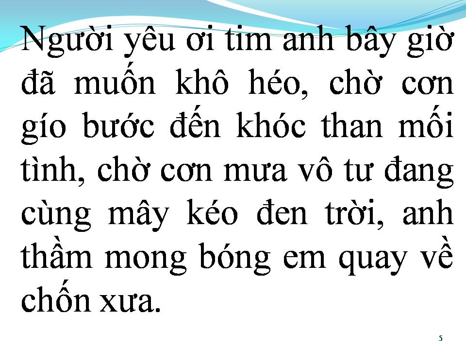 Lời bài hát CÒN LẠI MỘT MÌNH