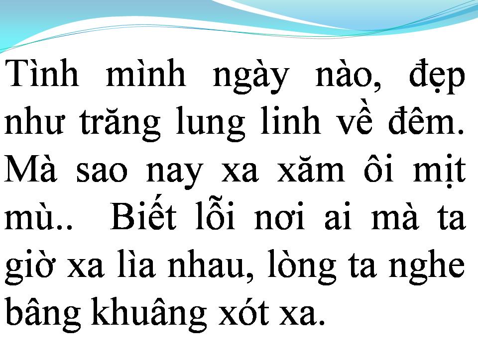 Lời bài hát CÒN LẠI NỖI CÔ ĐƠN