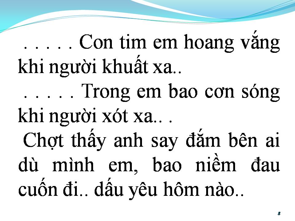 Lời bài hát CÒN LẠI NHỚ THƯƠNG