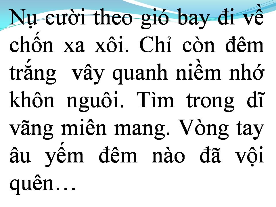 Lời bài hát CÒN MÃI YÊU THƯƠNG