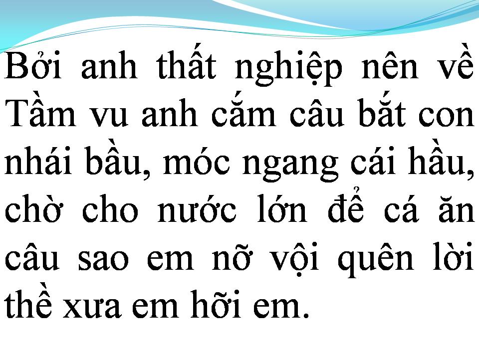 Lời bài hát CON NHÁI BẦU