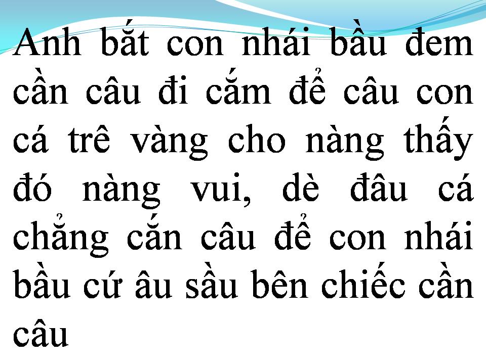Lời bài hát CON NHÁI BẦU