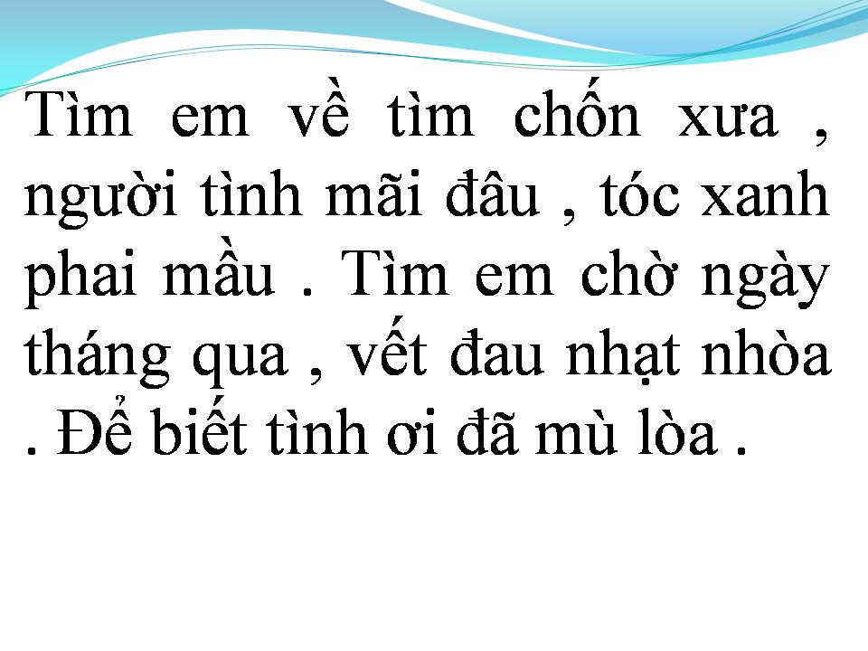 Lời bài hát CÒN NHỮNG BÂNG KHUÂNG