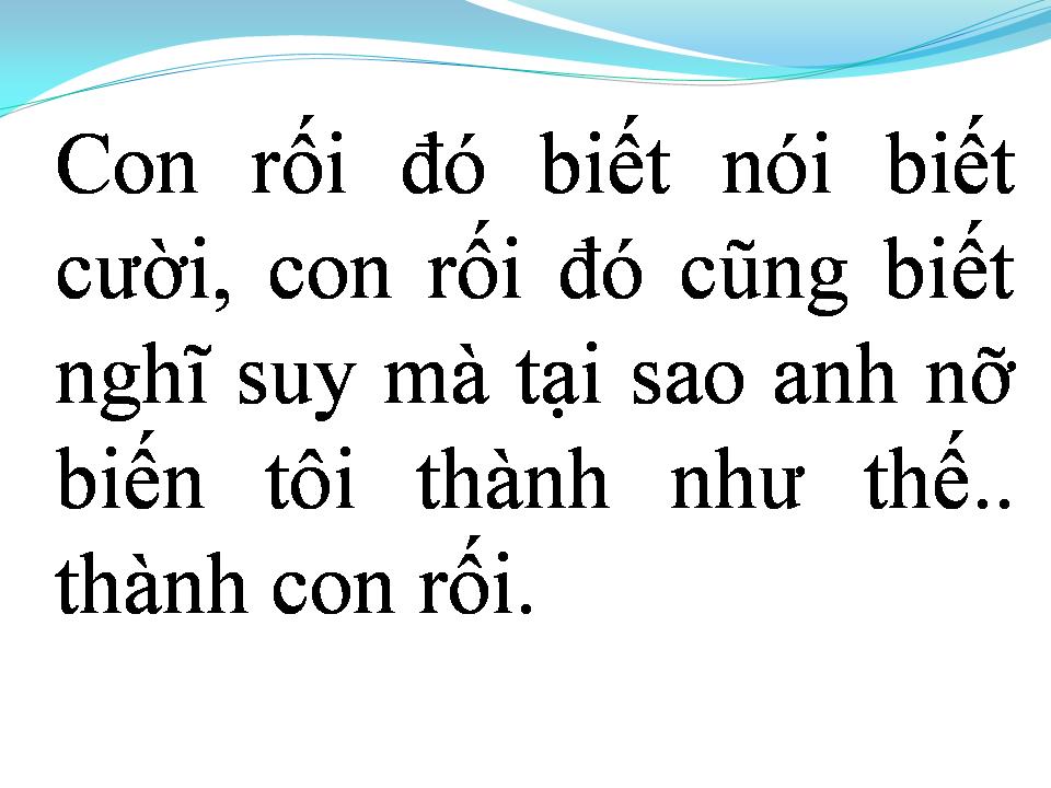 Lời bài hát CON RỐI