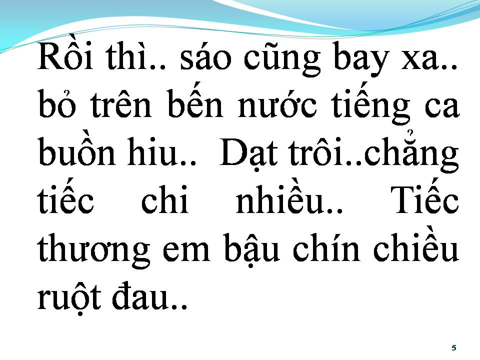 Lời bài hát CON SÁO BẠC LIÊU