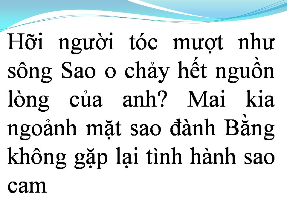 Lời bài hát CON SÁO SANG SÔNG