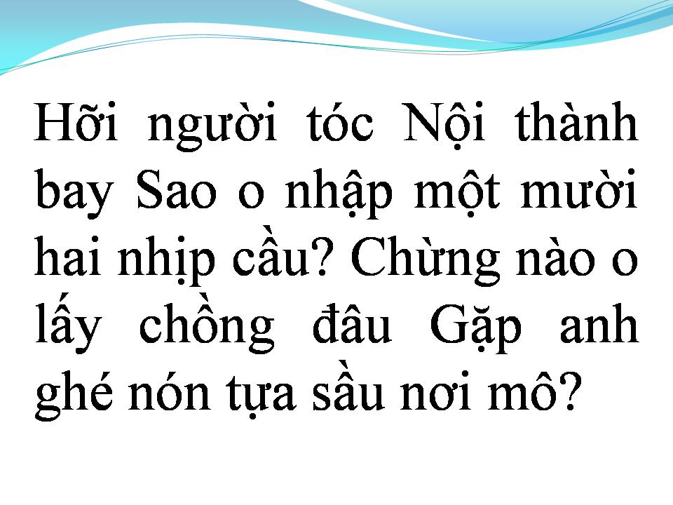 Lời bài hát CON SÁO SANG SÔNG