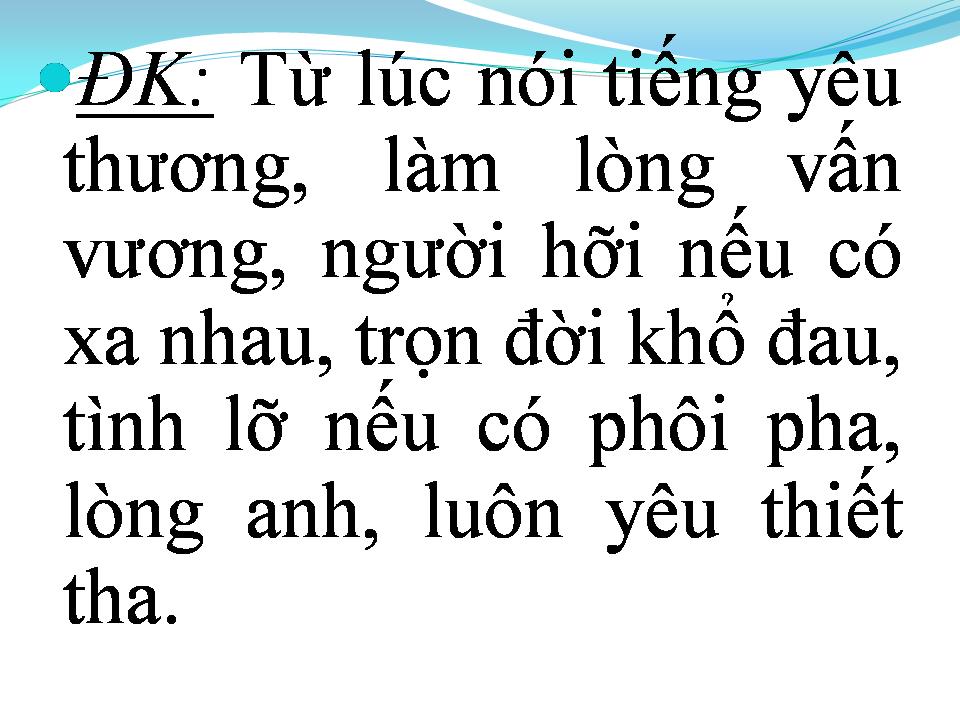 Lời bài hát CÒN TA VỚI ƯU PHIỀN
