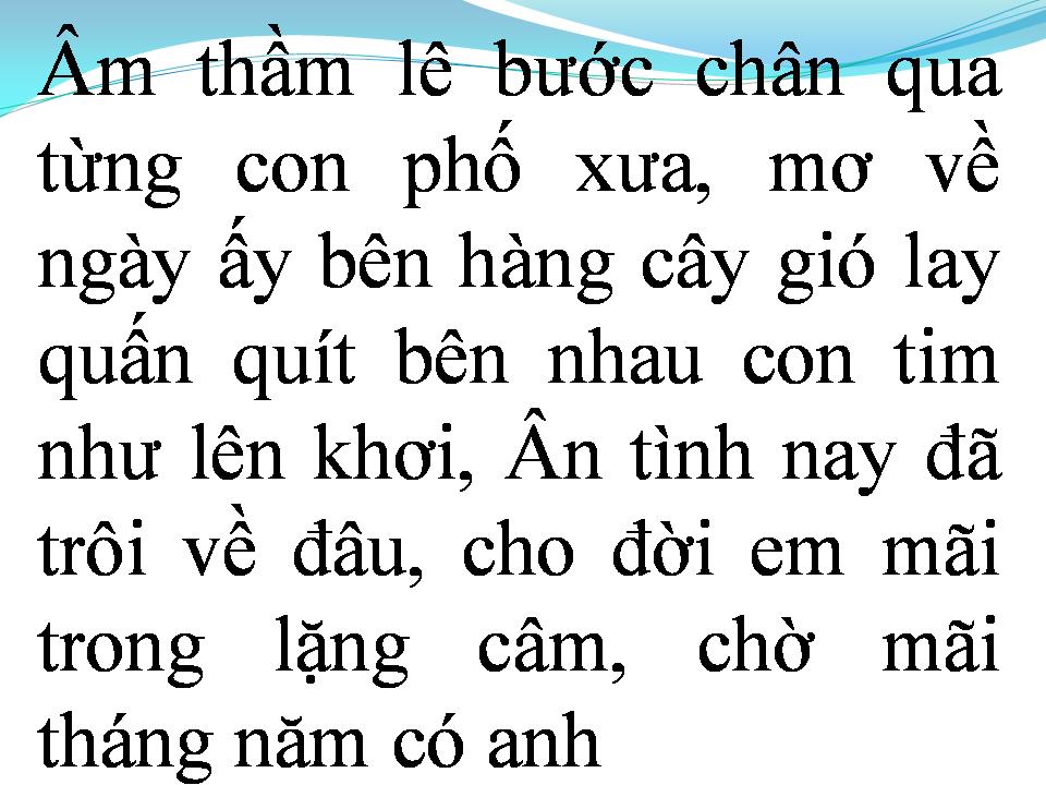 Lời bài hát CON TIM CÔ ĐƠN