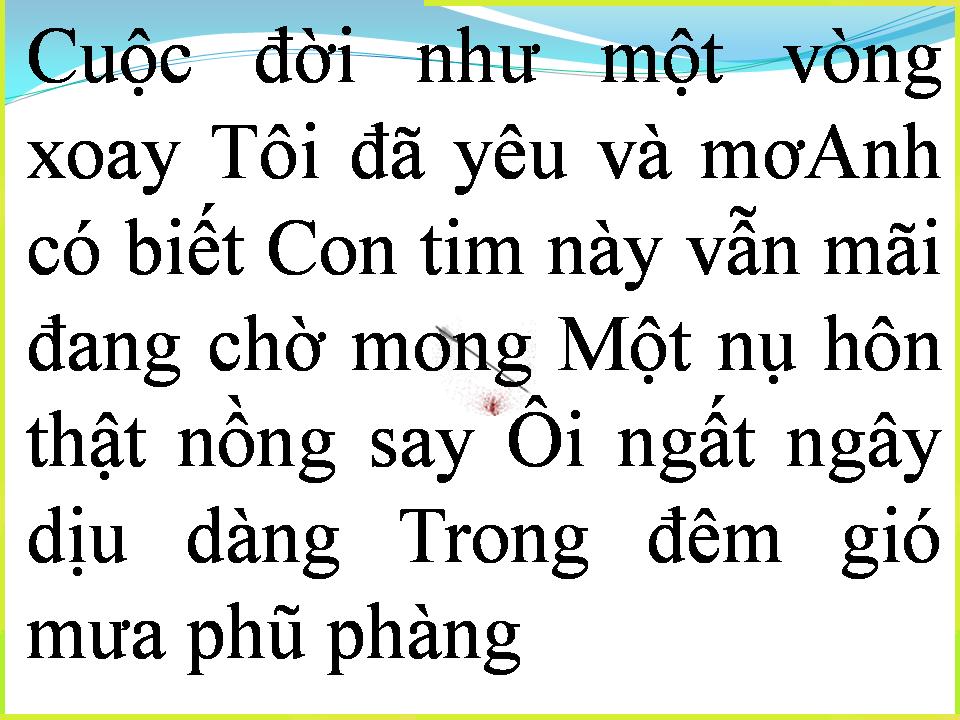 Lời bài hát CON TIM LẼ LOI