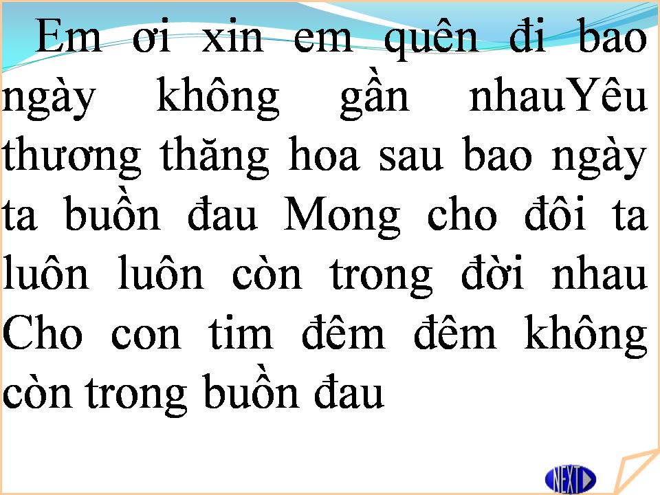 Lời bài hát CON TIM TÌNH YÊU