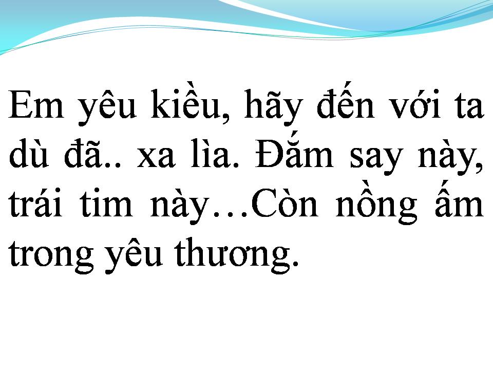 Lời bài hát CON TIM THẬT THÀ