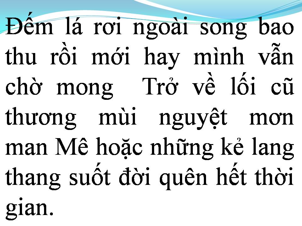 Lời bài hát CON TIM VỤNG VỀ