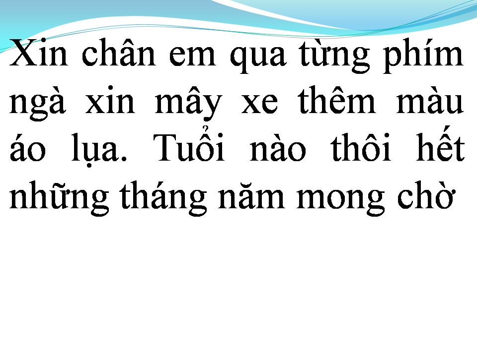 Lời bài hát CÒN TUỔI NÀO CHO EM