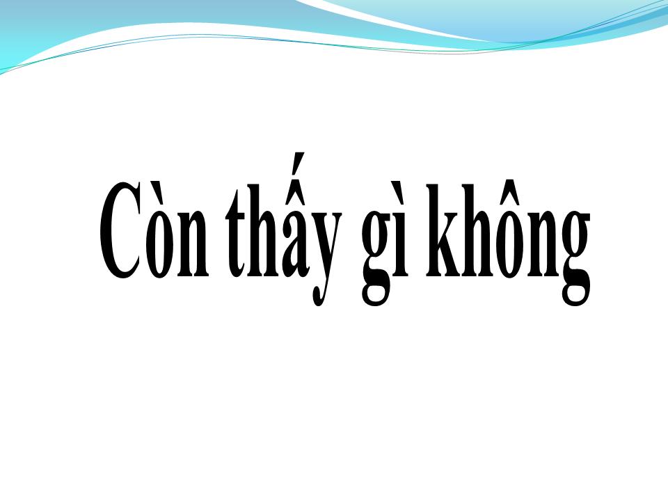 Lời bài hát CÒN THẤY GÌ KHÔNG