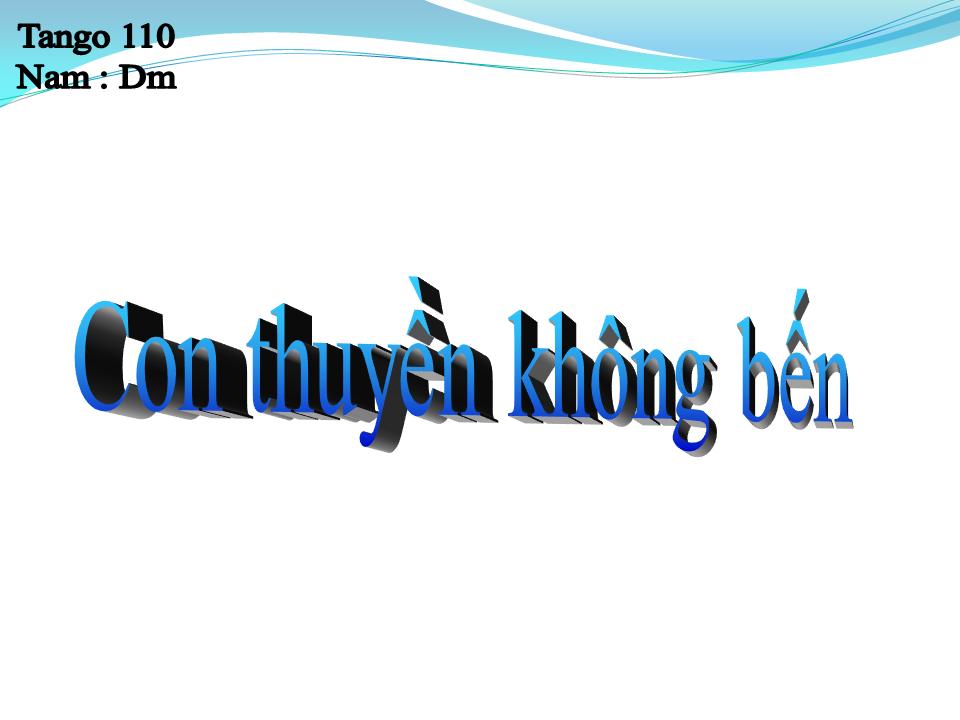 Lời bài hát CON THUYỀN KHÔNG BẾN