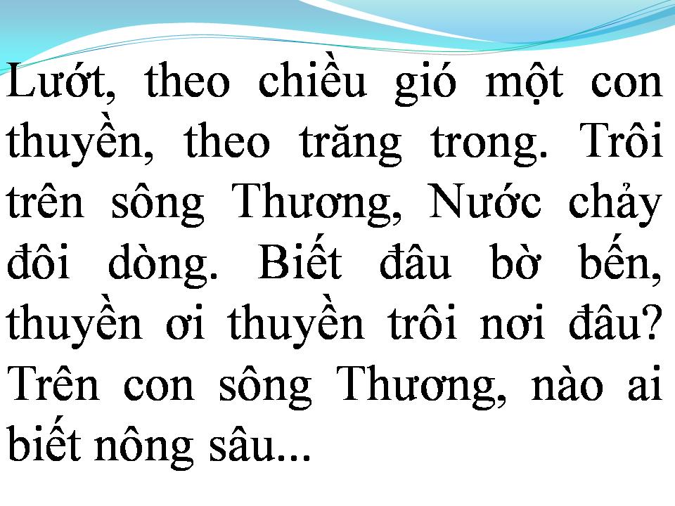 Lời bài hát CON THUYỀN KHÔNG BẾN