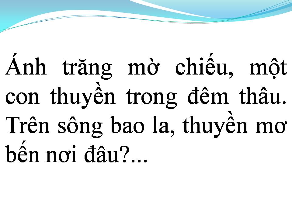 Lời bài hát CON THUYỀN KHÔNG BẾN