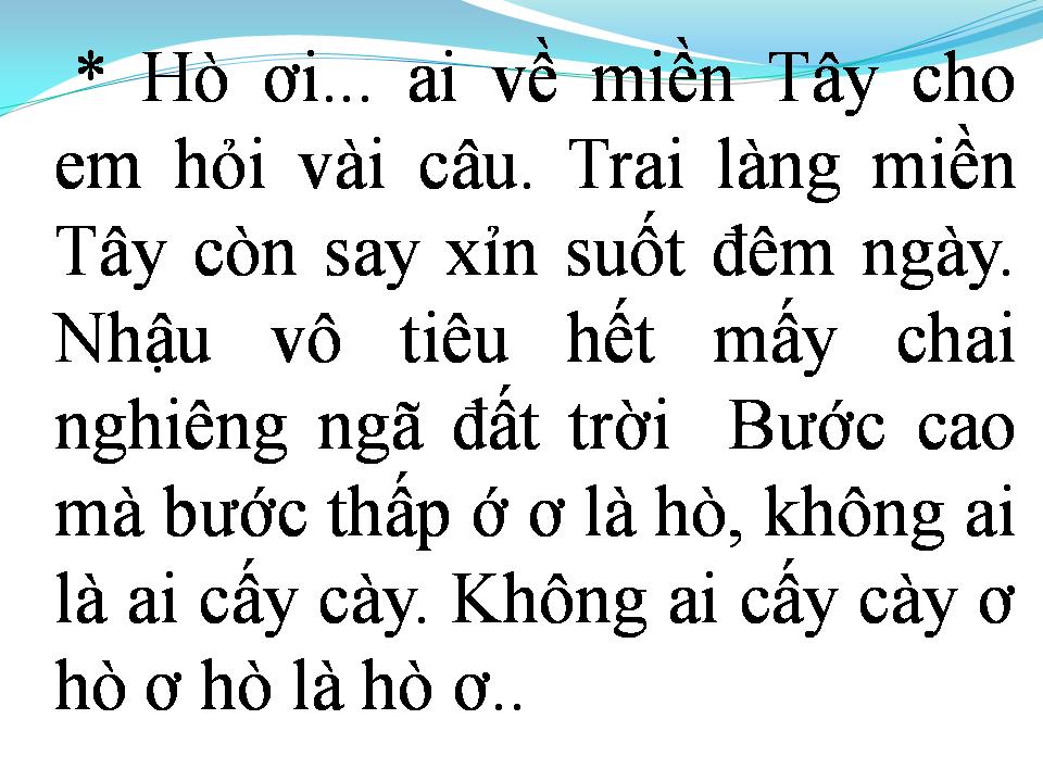 Lời bài hát CON TRAI MIỀN TÂY