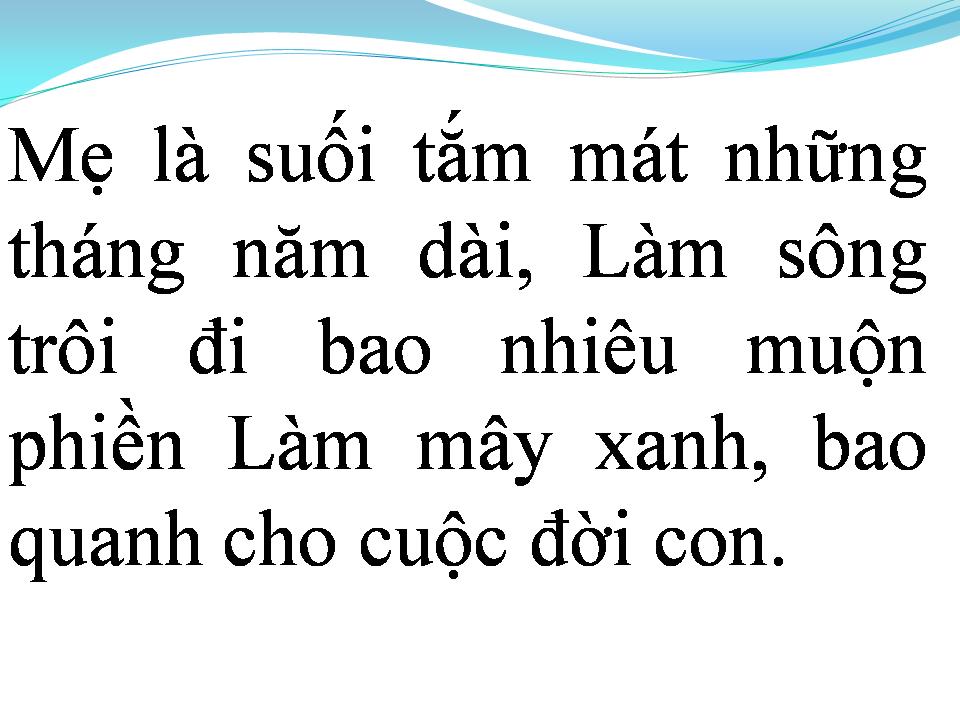 Lời bài hát CON YÊU