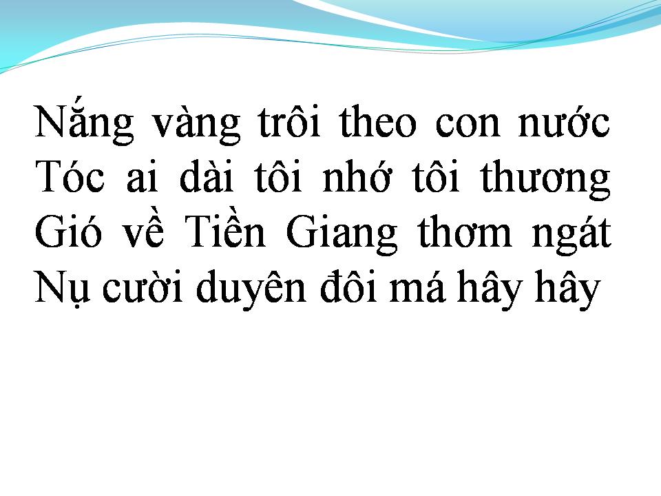 Lời bài hát CÔ BA