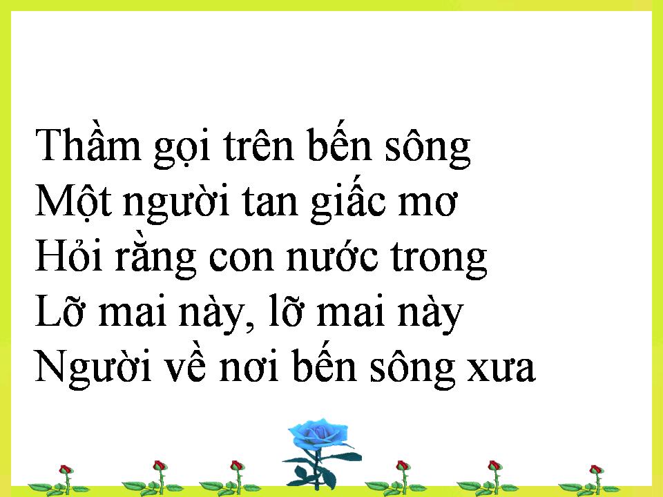 Lời bài hát CÔ BA