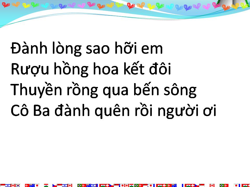 Lời bài hát CÔ BA