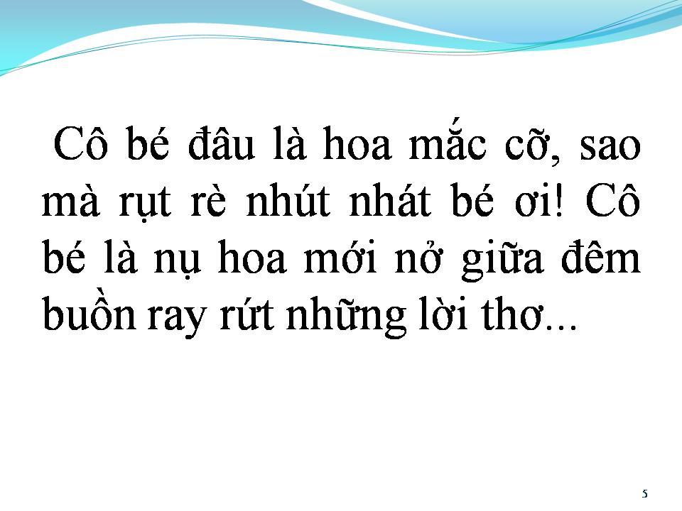Lời bài hát CÔ BÉ CÓ CHIẾC RĂNG KHỂNH