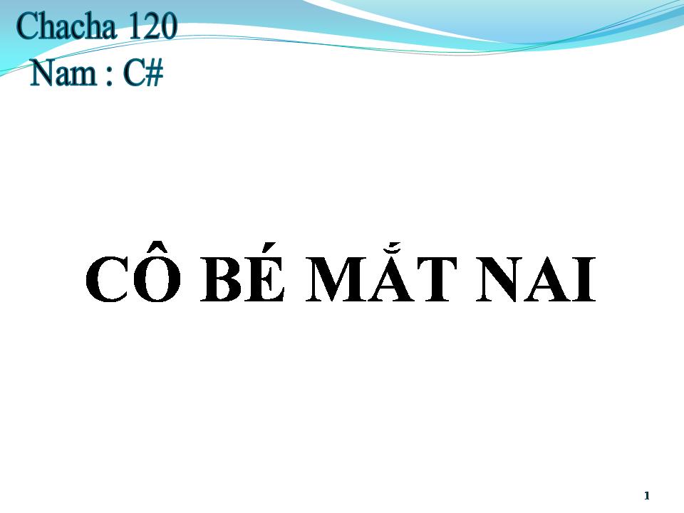 Lời bài hát CÔ BÉ MẮT NAI