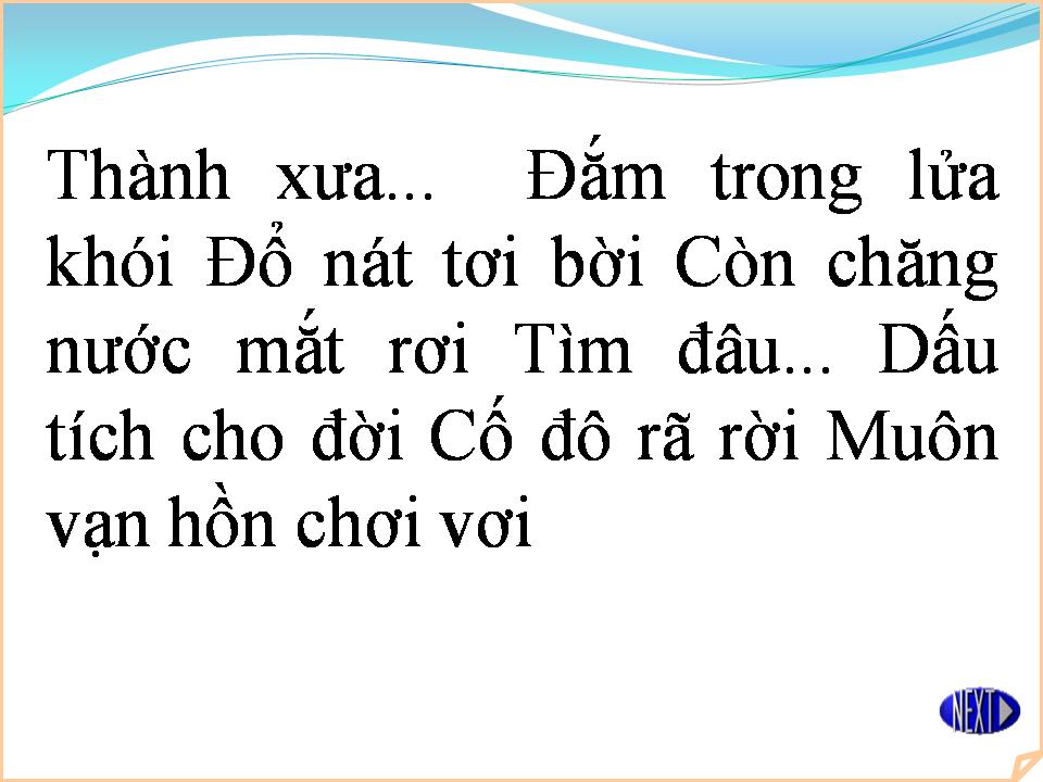 Lời bài hát CỐ ĐÔ YÊU DẤU