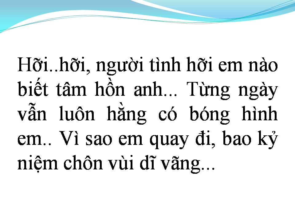 Lời bài hát CÔ ĐƠN MÌNH ANH