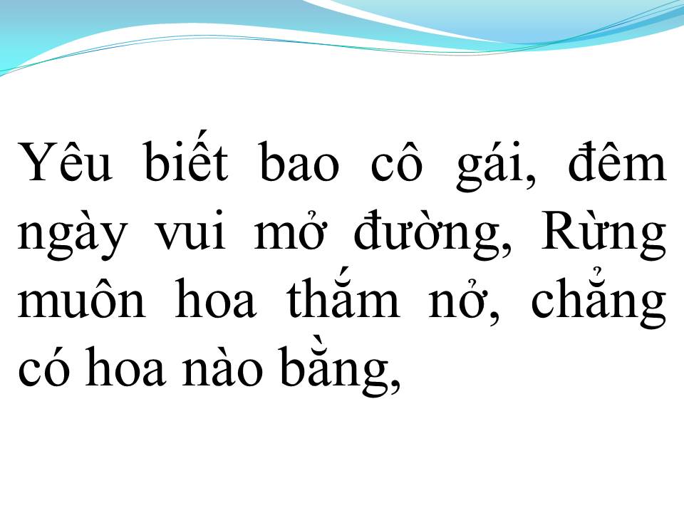 Lời bài hát CÔ GÁI MỞ ĐƯỜNG