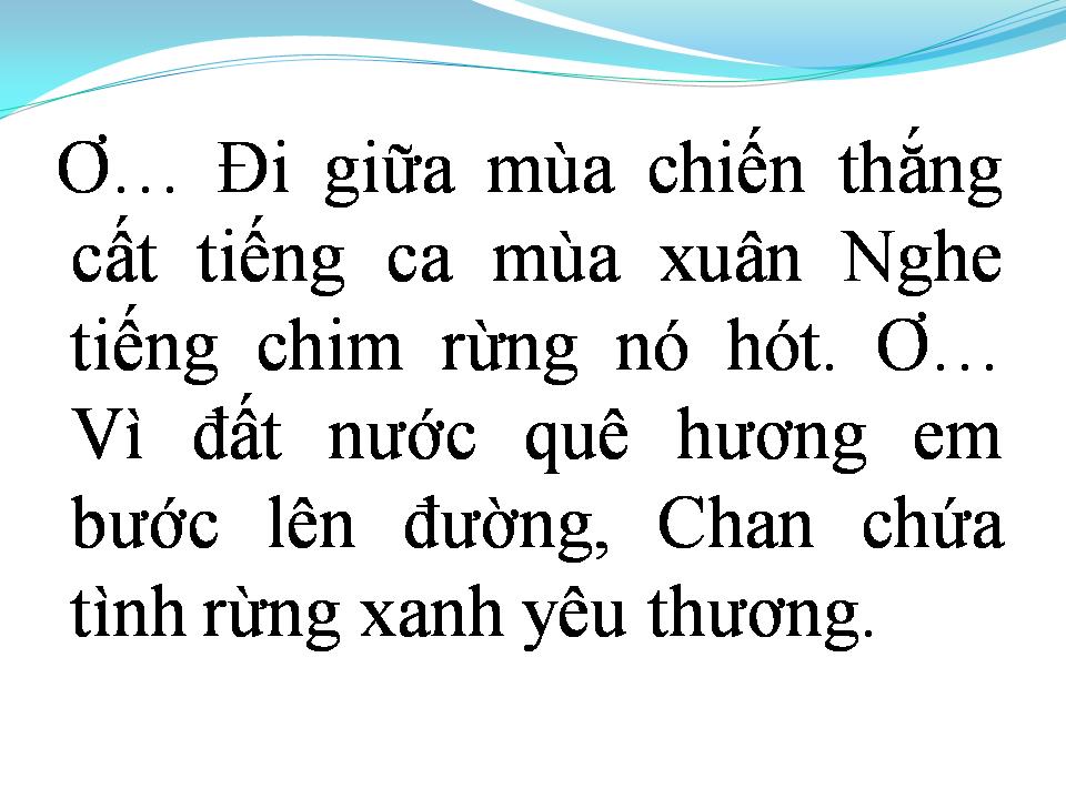 Lời bài hát CÔ GÁI PA KÔ CON CHÁU BÁC HỒ