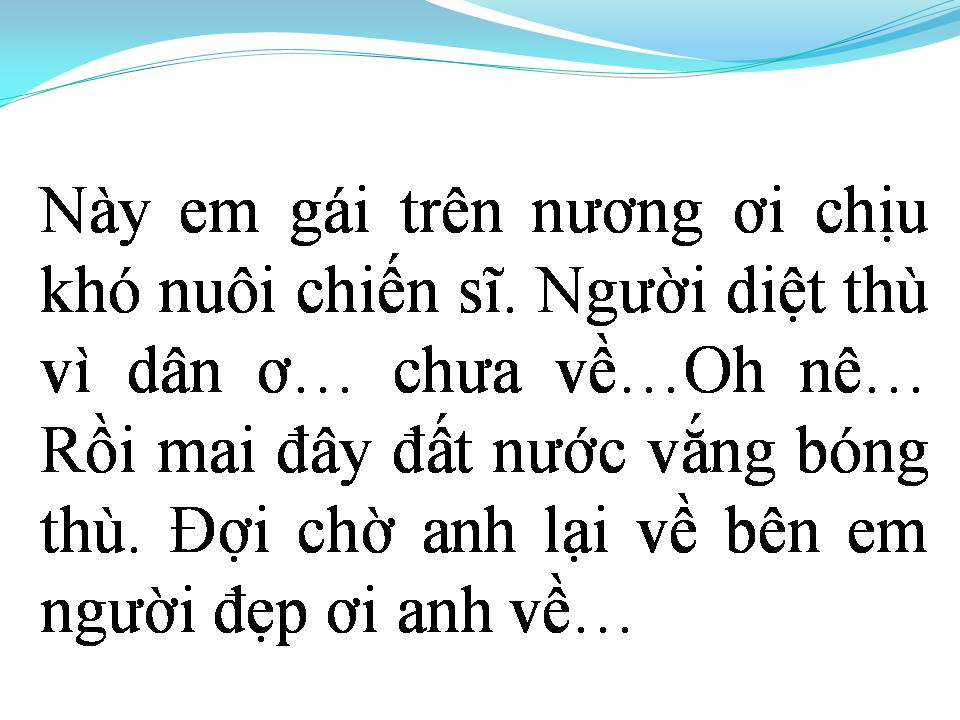 Lời bài hát CÔ GÁI SẦM NƯA XINH ĐẸP