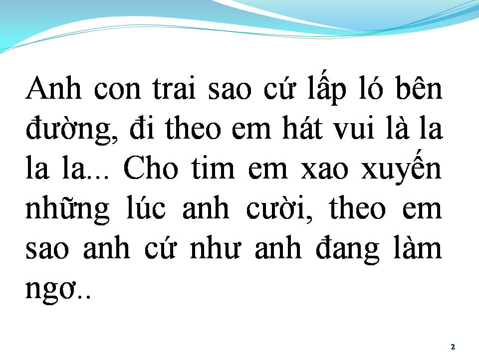Lời bài hát CÔ GÁI TRUNG HOA