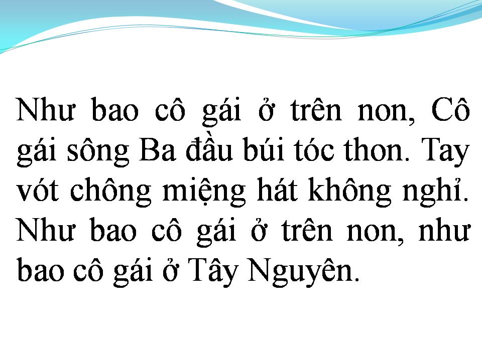 Lời bài hát CÔ GÁI VÓT CHÔNG